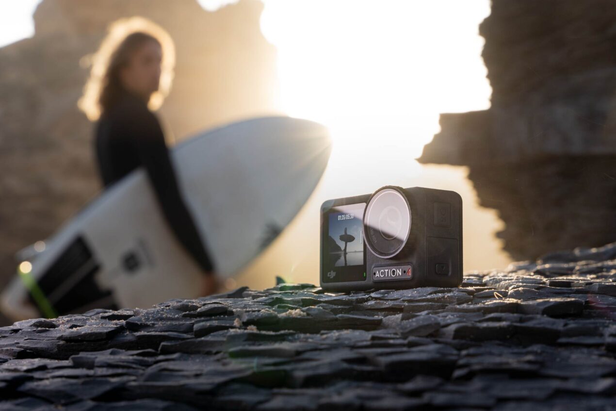 Sensore più grande e tante funzioni per la nuova action cam DJI Osmo Action 4