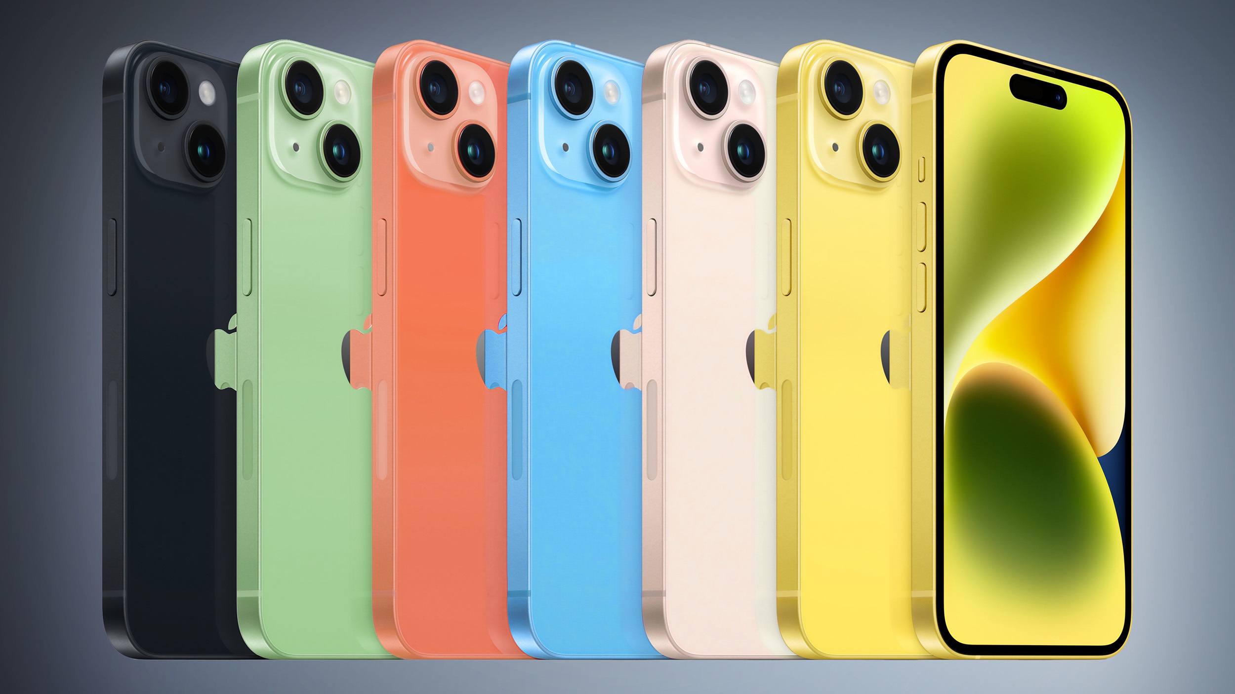 Render colorazioni iPhone 15 base