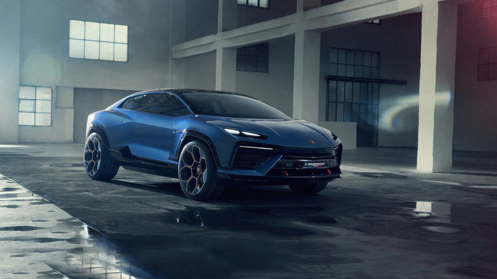 Lamborghini presenta Lanzador, la spaziale concept car elettrica del futuro 8