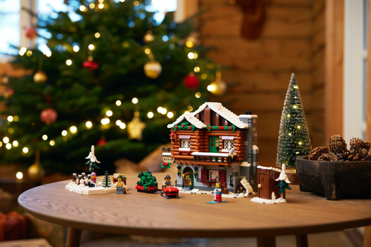 Anticipate la magica atmosfera del Natale con il nuovo set Baita Alpina LEGO Icons