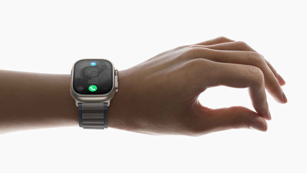 Apple Watch Ultra 2 doppio tap