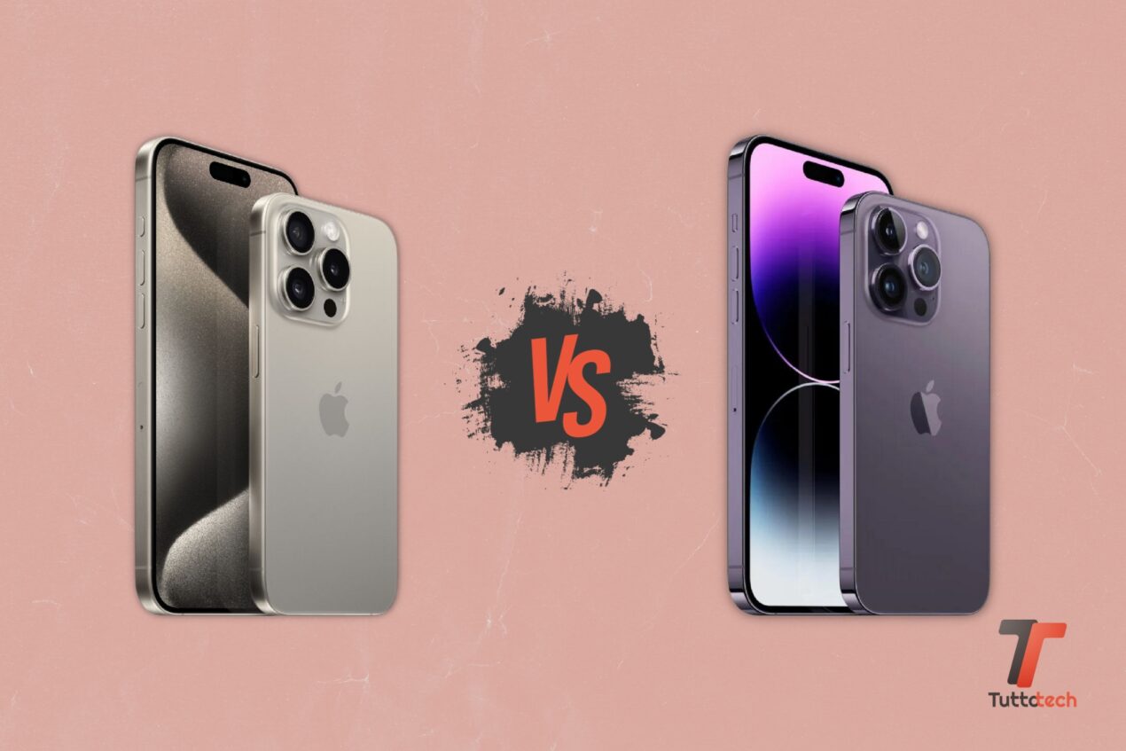 iPhone 15 Pro vs iPhone 14 Pro: titanio, A17 Pro e prezzi i veri "game changer"?