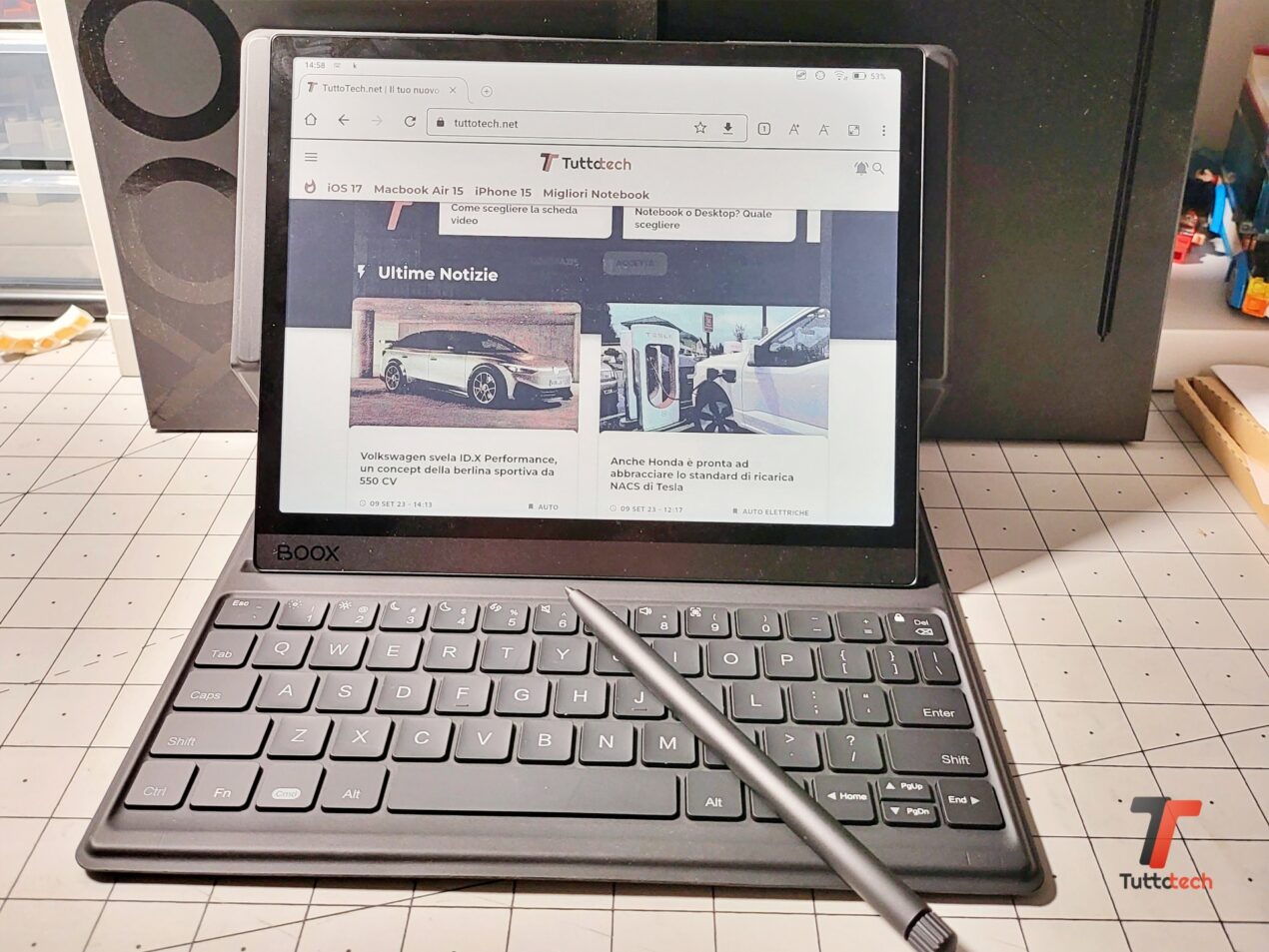 Recensione Onyx BOOX Tab Ultra C: tablet, computer, e-reader, impossibile chiedere di più