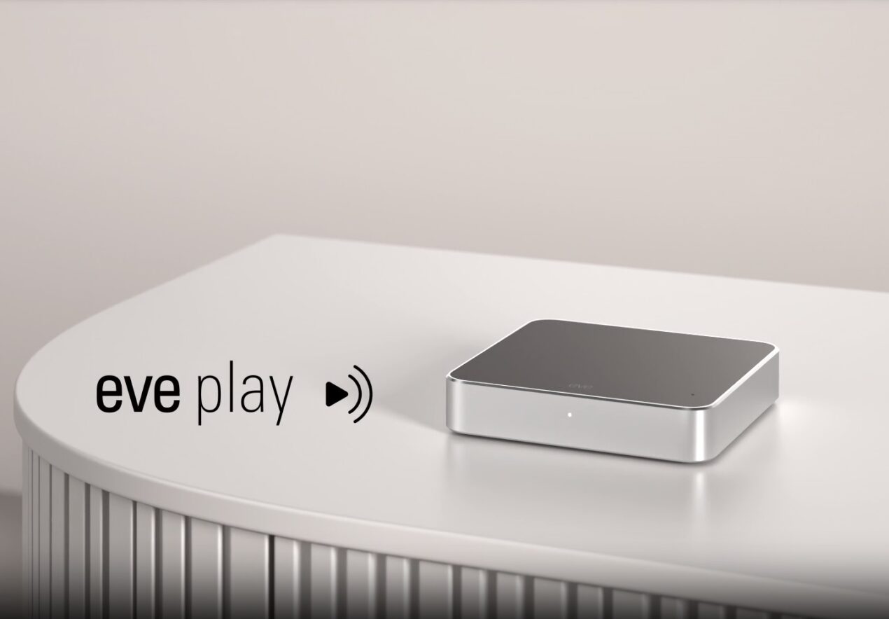 Eve Play connette i vecchi impianti Hi-Fi con tutti i dispositivi con AirPlay 2