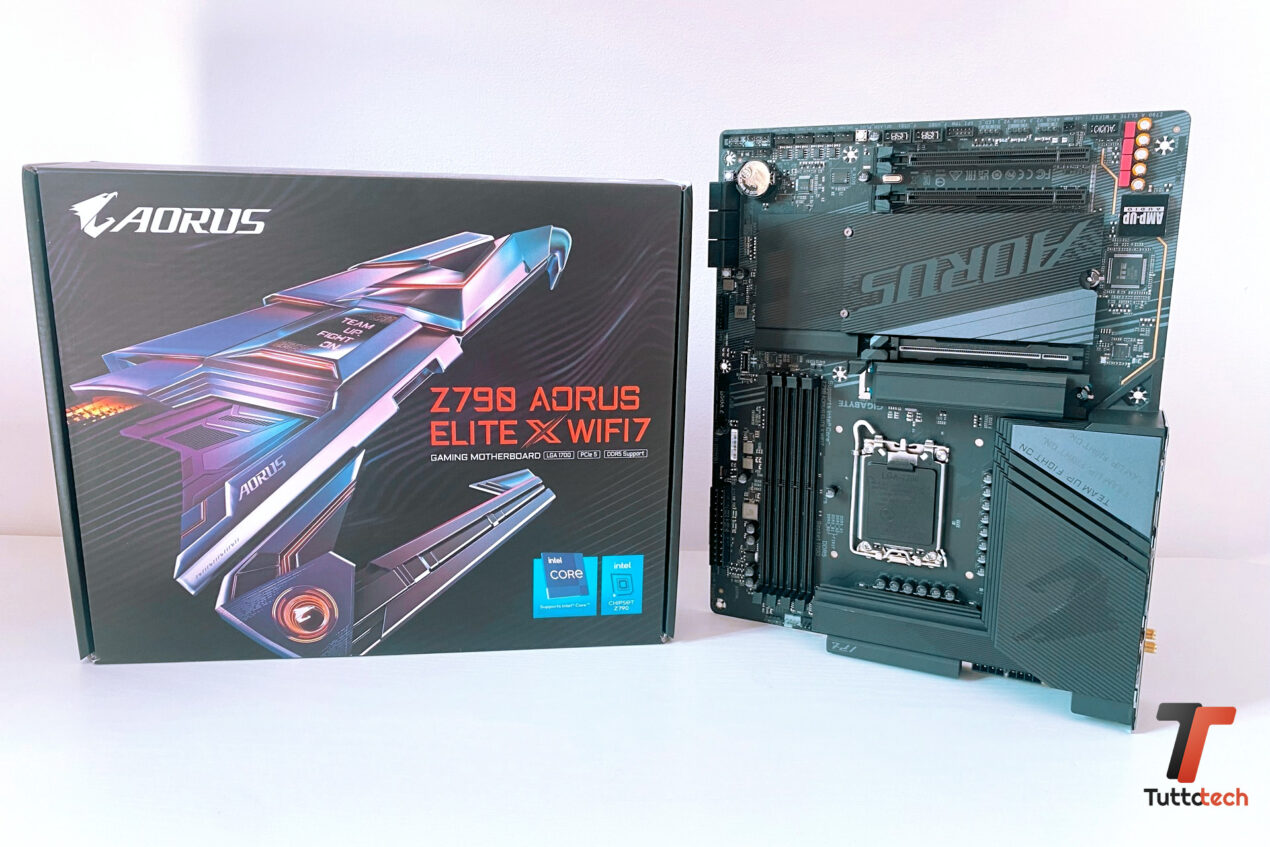 Anteprima Gigabyte Z790 AORUS ELITE X WiFi 7: pronta per le CPU Intel next-gen