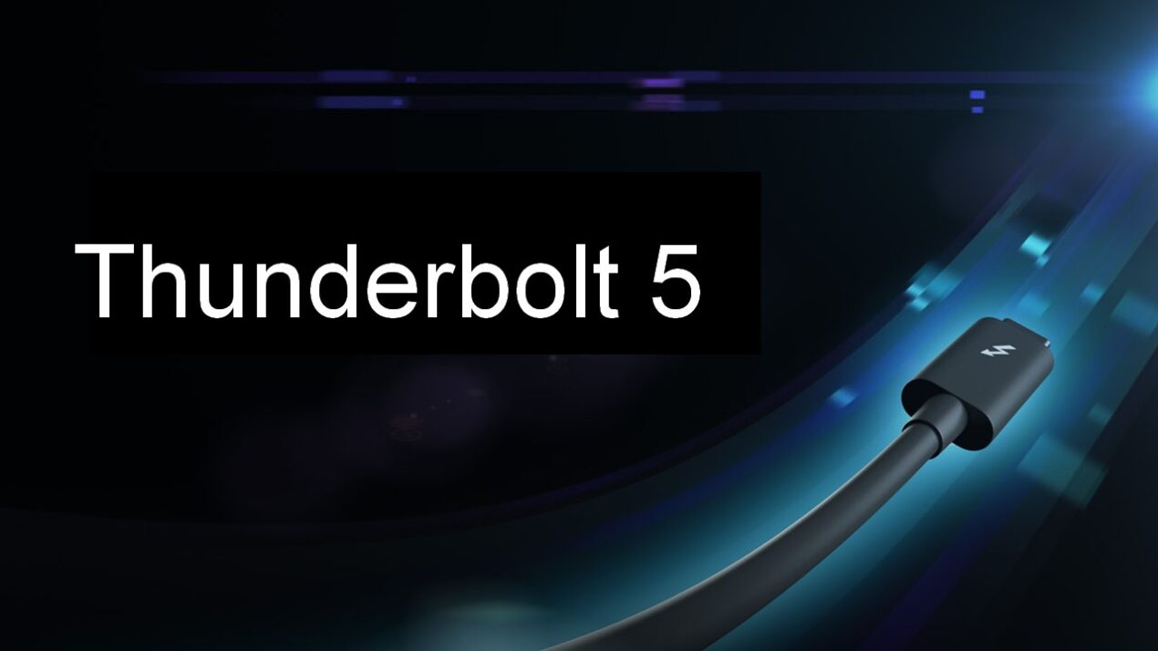 Intel annuncia Thunderbolt 5, più veloce che mai grazie a una banda a 120 Gbps