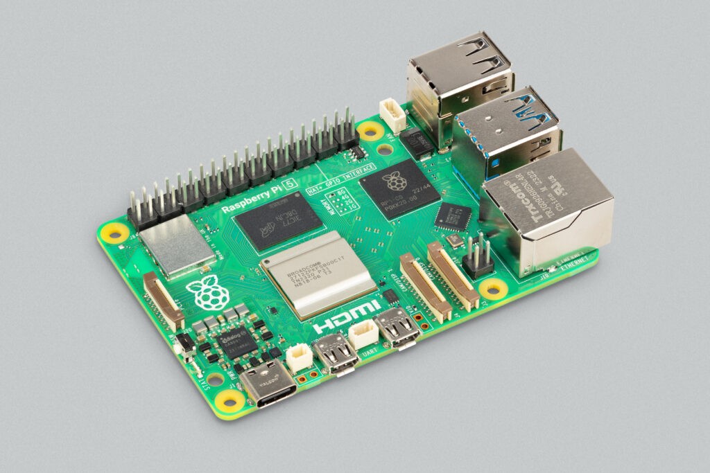 Raspberry Pi 5 top