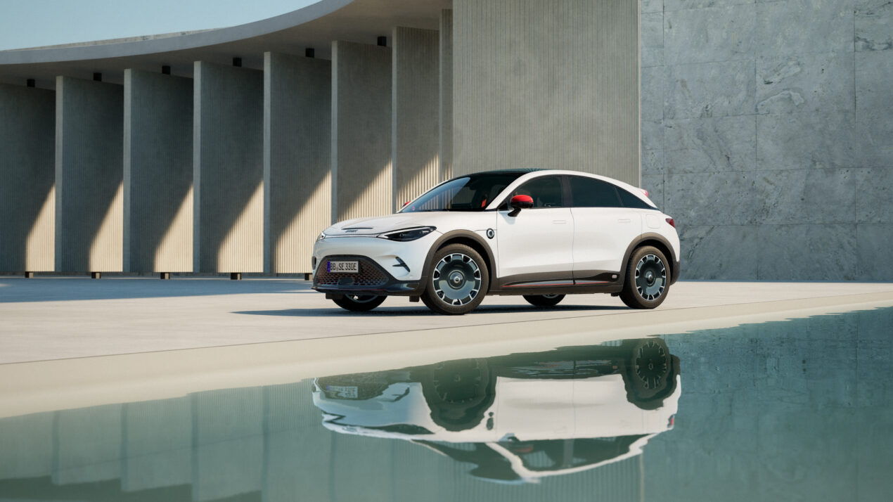 Smart #3 debutta in Europa, un nuovo SUV-coupé elettrico e sportivo