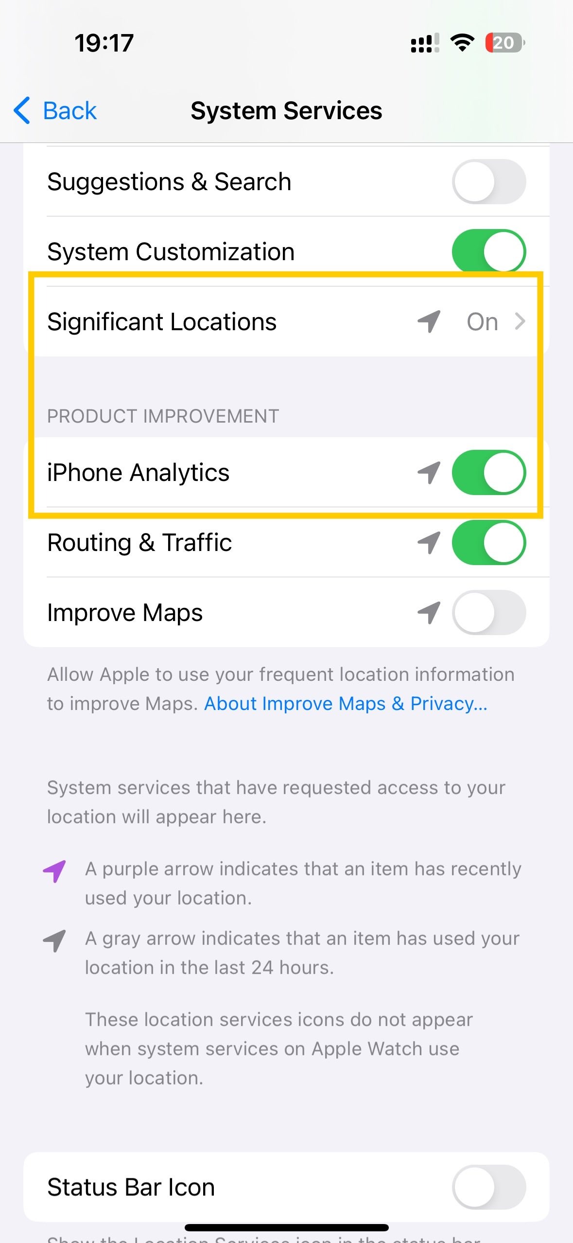 Apple iOS 17 privacy
