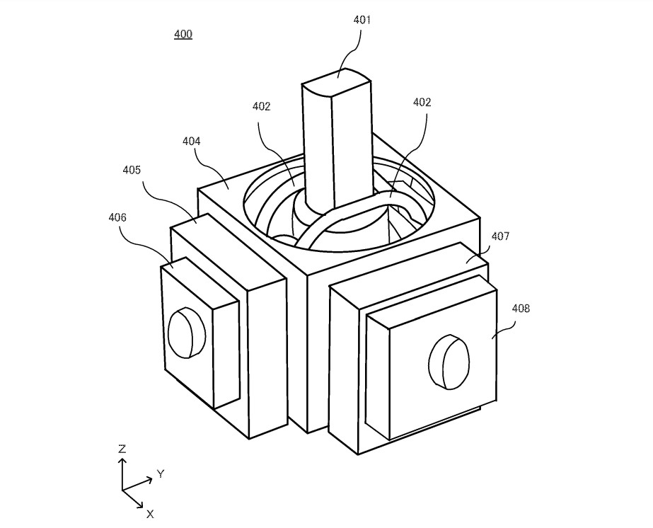 Nintendo brevetto controller magnetici