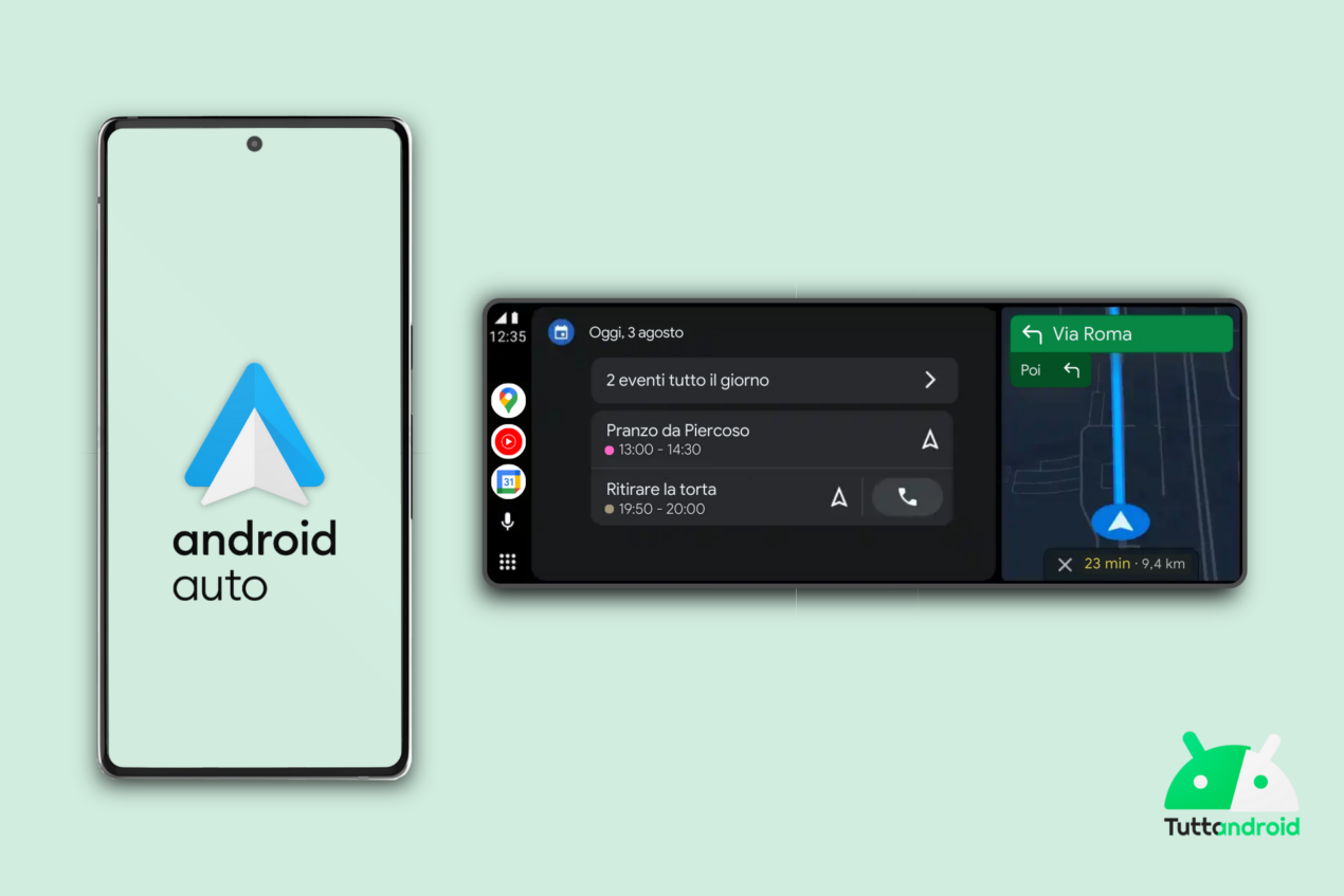 C'è Android Auto 10.7 beta da scaricare