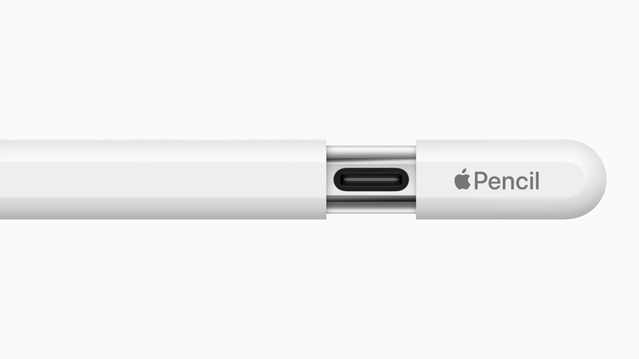 Una Apple Pencil con trackball e sensori ottici per disegnare ovunque