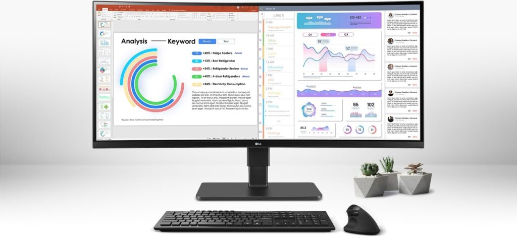 LG monitor docking BQ77QB