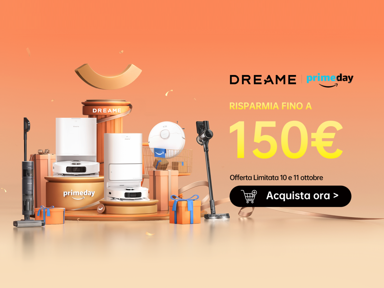 Che sconti sui prodotti Dreame per la Festa delle Offerte Amazon Prime