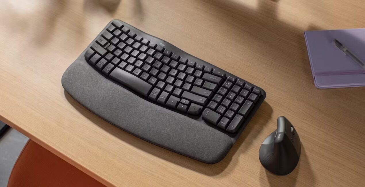 Logitech annuncia Wave Keys: la nuova tastiera ergonomica con design a onda