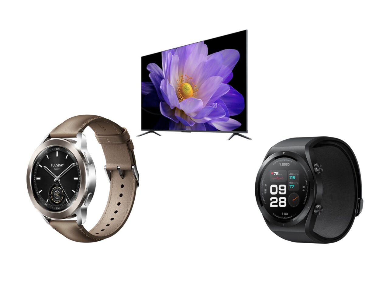Xiaomi Watch S3, Watch H1 e TV S Pro 85 ufficiali, con HyperOS, ECG e Mini LED