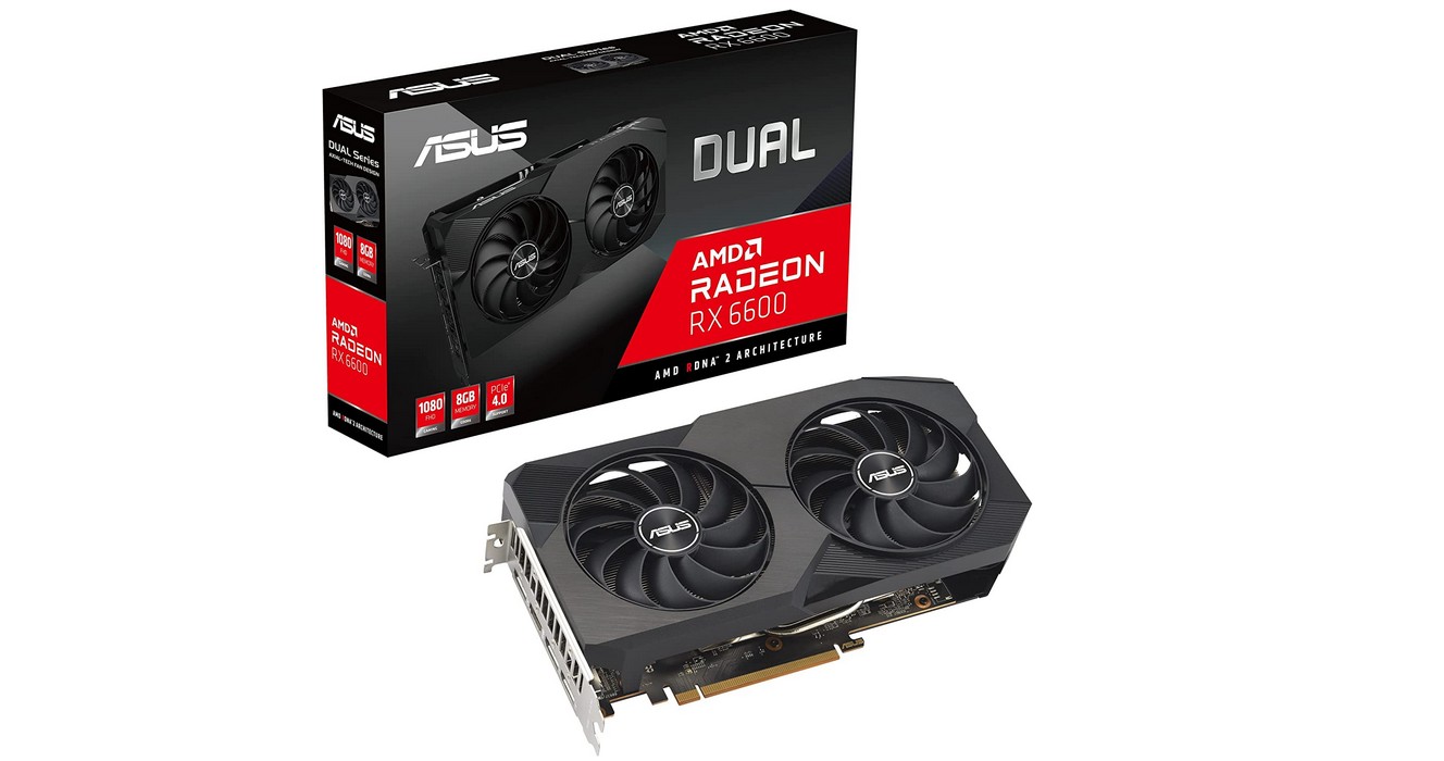 ASUS Dual AMD Radeon RX 6600 V2