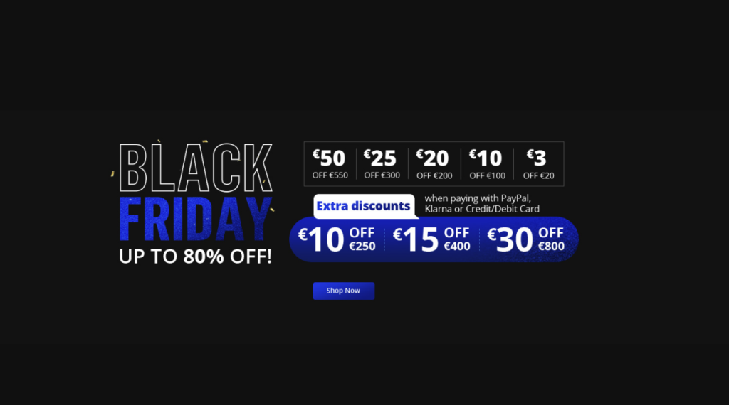 Le chicche più interessanti del Black Friday di Geekbuying 1