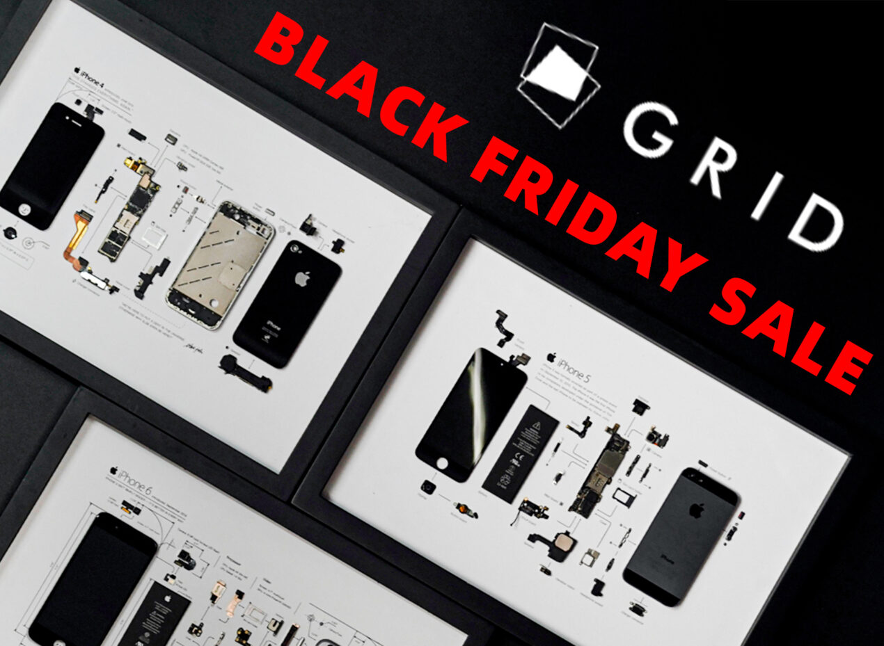 La tecnologia come opera d'arte: il Black Friday di GRID porta sconti fino al 50%