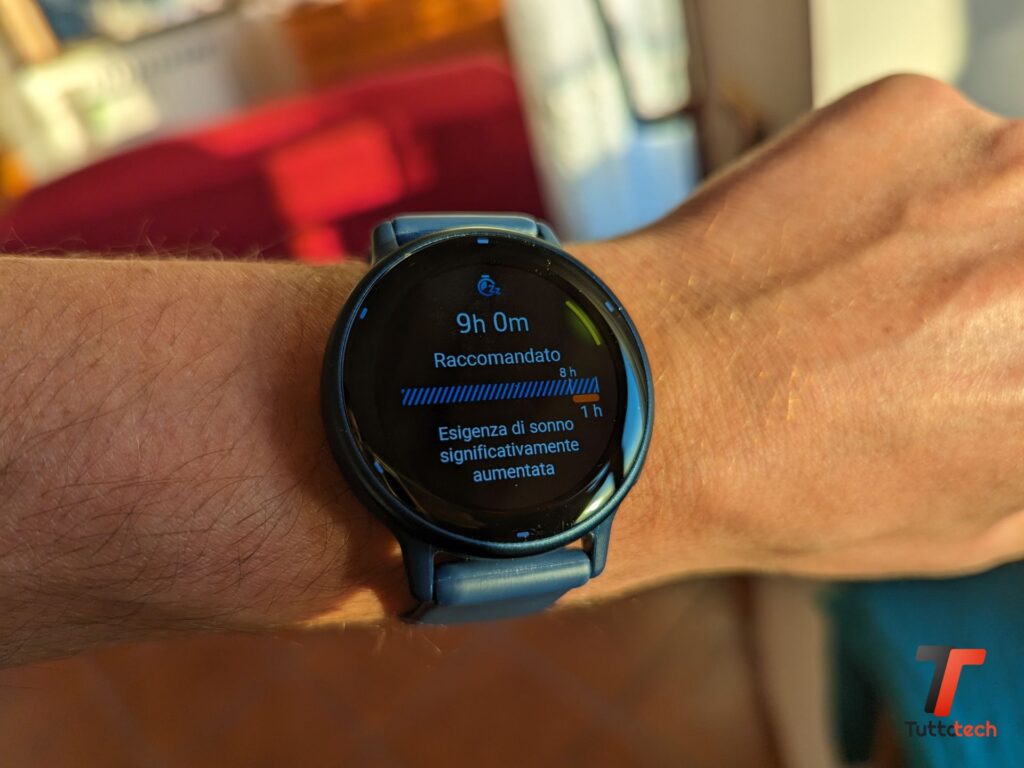 Garmin Vivoactive 5 coach del sonno