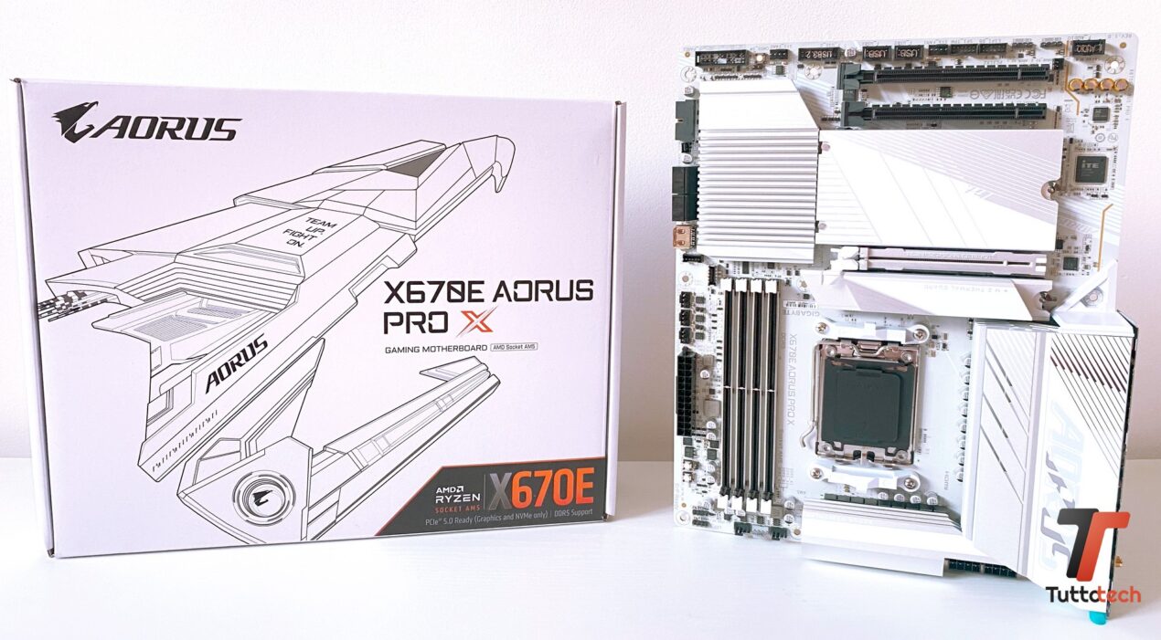 Gigabyte X670E AORUS PRO X: scheda madre al top per CPU AMD Ryzen 7000