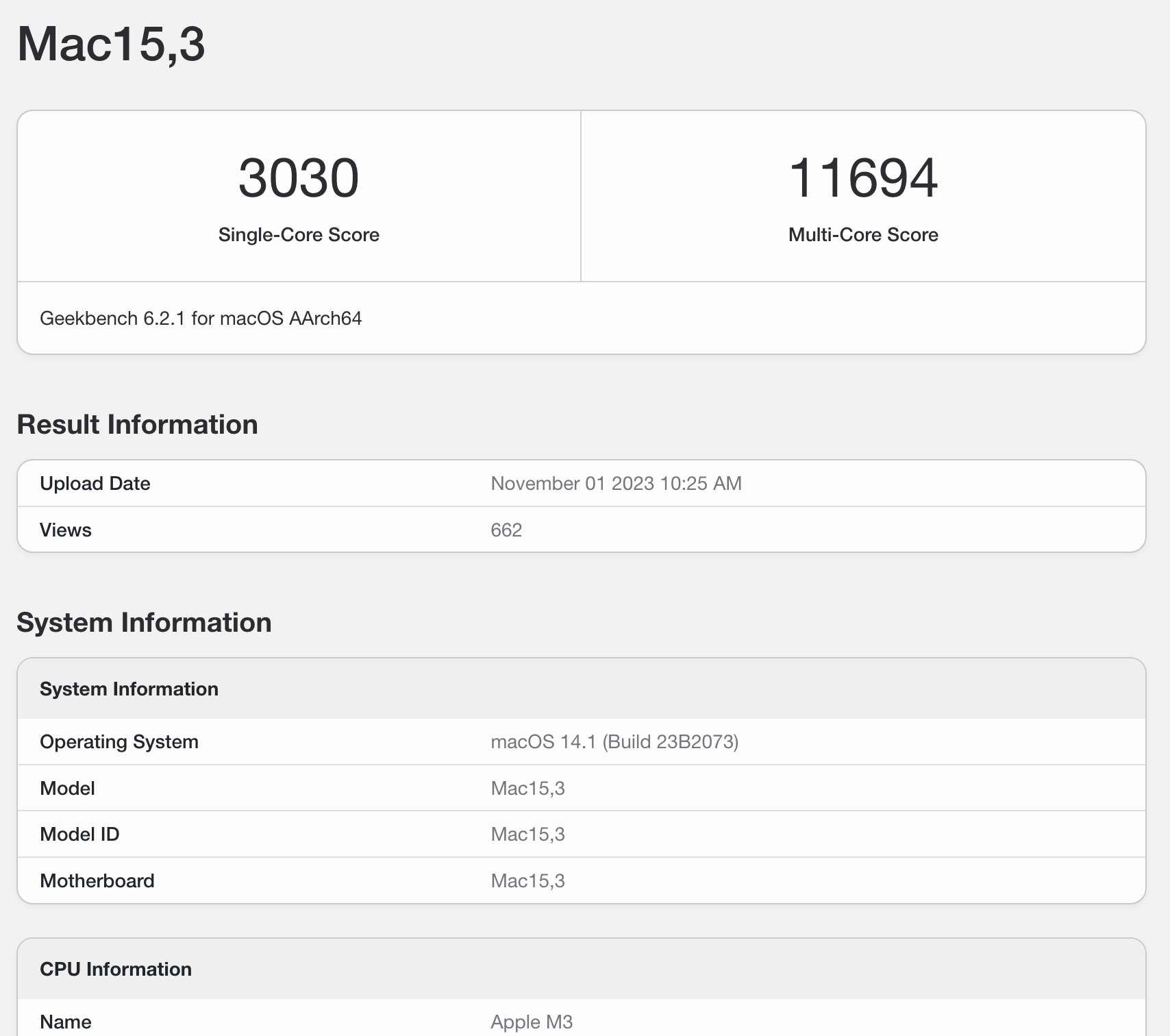 I primi benchmark dei Silicon M3 base e Max danno ragione ad Apple 8