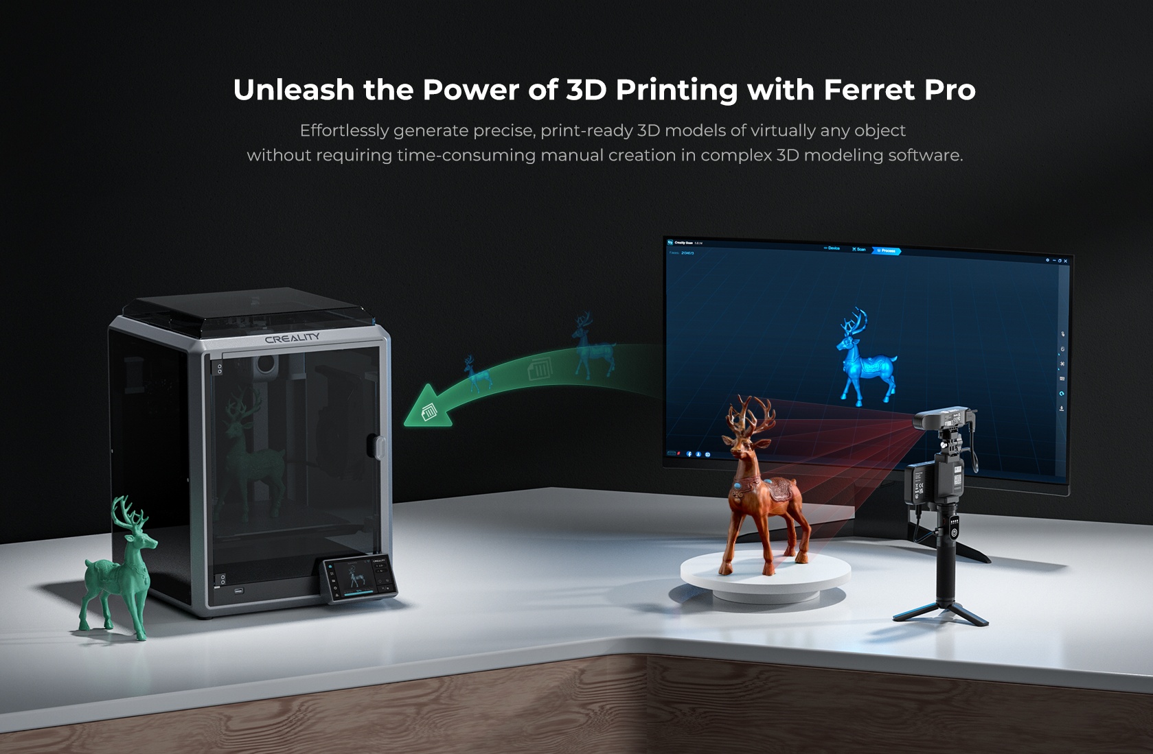 Creality CR-Scan Ferret Pro, lo scanner 3D è imperdibile con questa promozione 5