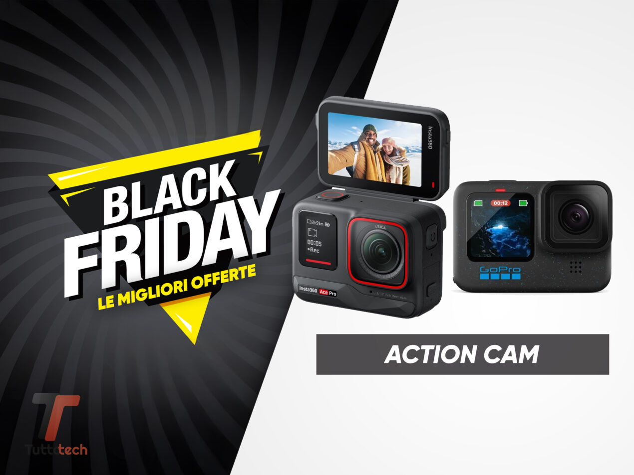 Action Cam Black Friday: le migliori offerte in tempo reale