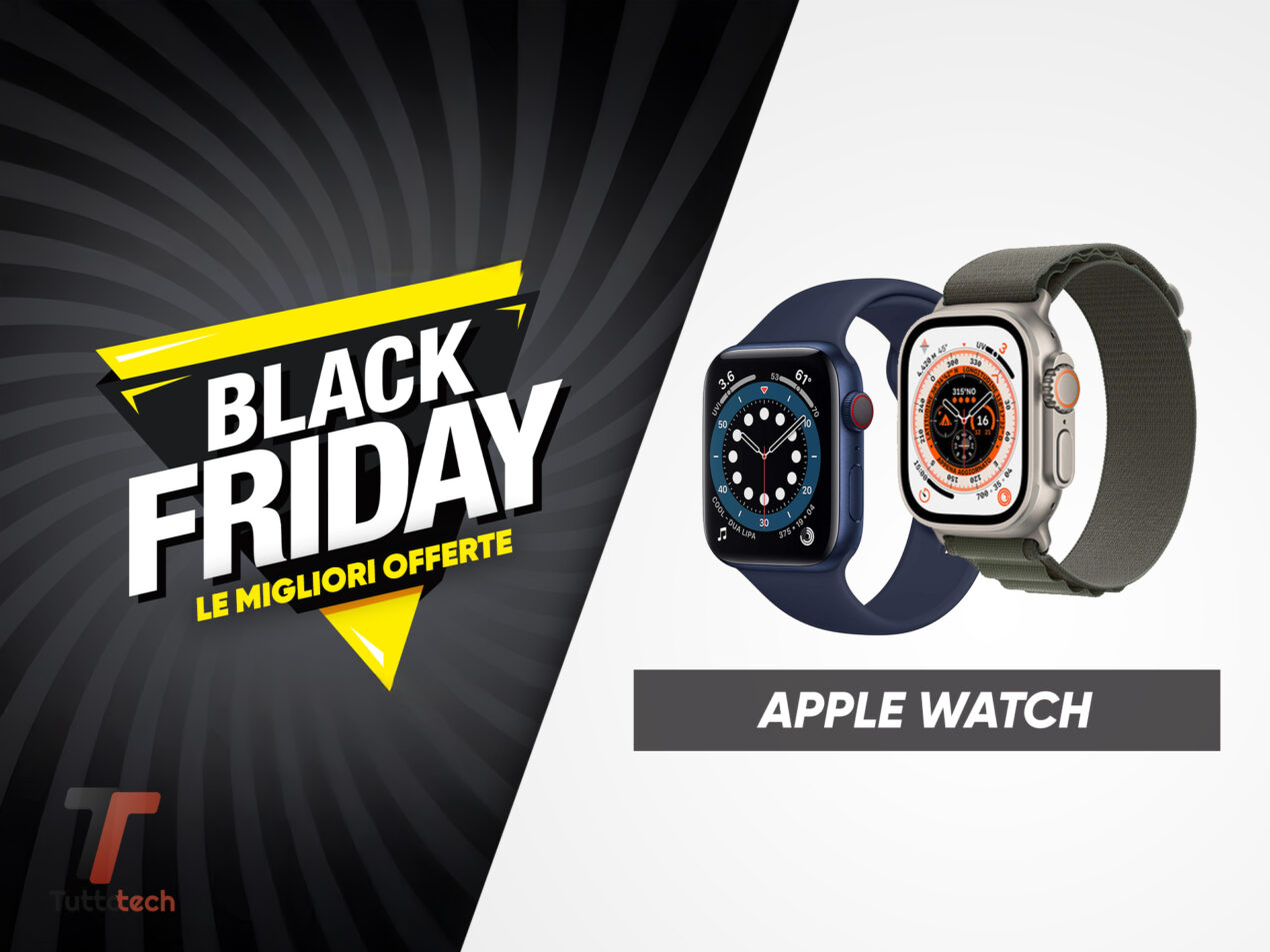 Apple Watch Black Friday: le migliori offerte in tempo reale
