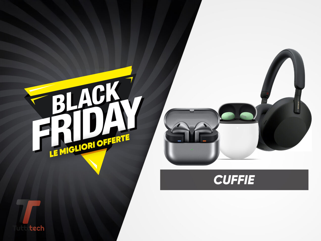 Cuffie Black Friday: le migliori offerte in tempo reale