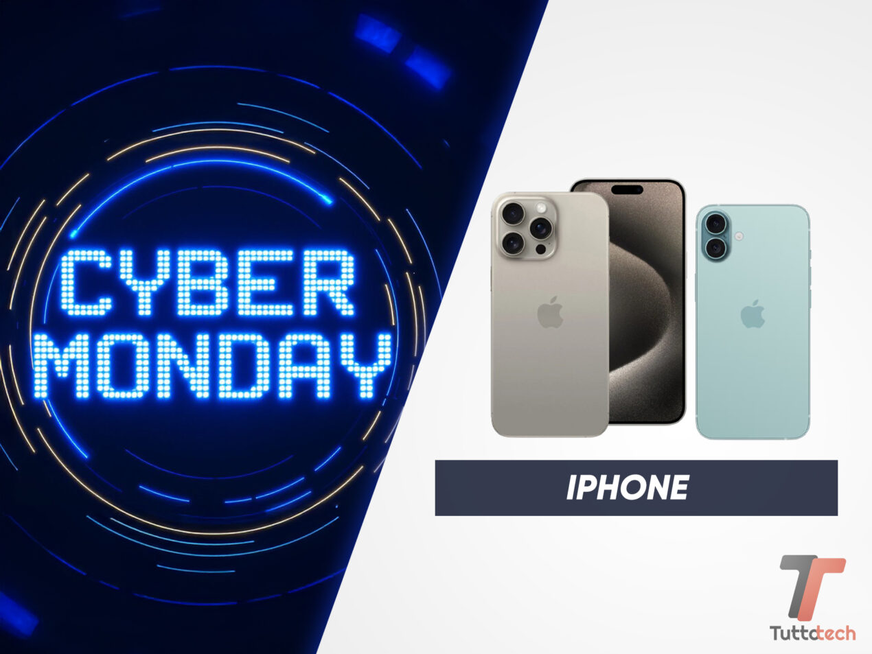Offerte iPhone Cyber Monday: le migliori aggiornate in tempo reale