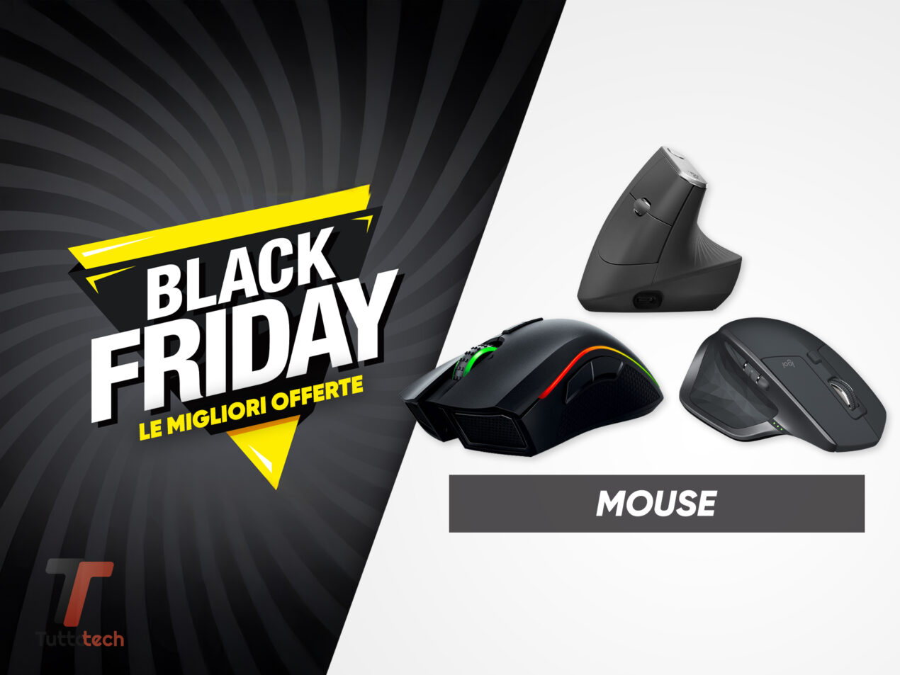 Mouse Black Friday: le migliori offerte in tempo reale