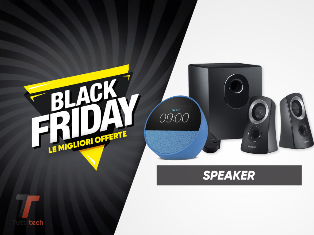 Speaker Black Friday: le migliori offerte in tempo reale 2