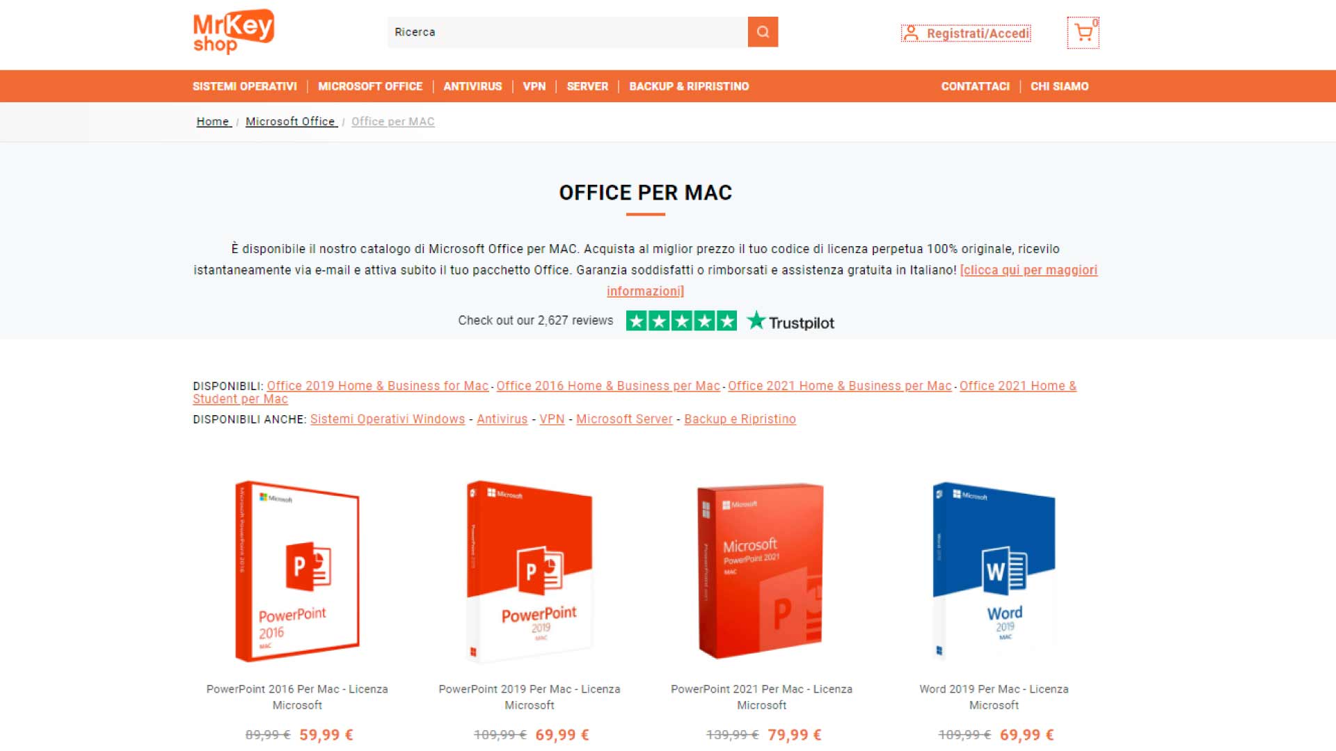 Come Acquistare Office per Mac al miglior prezzo