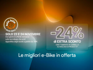 Unieuro offerte e-bike Black Friday