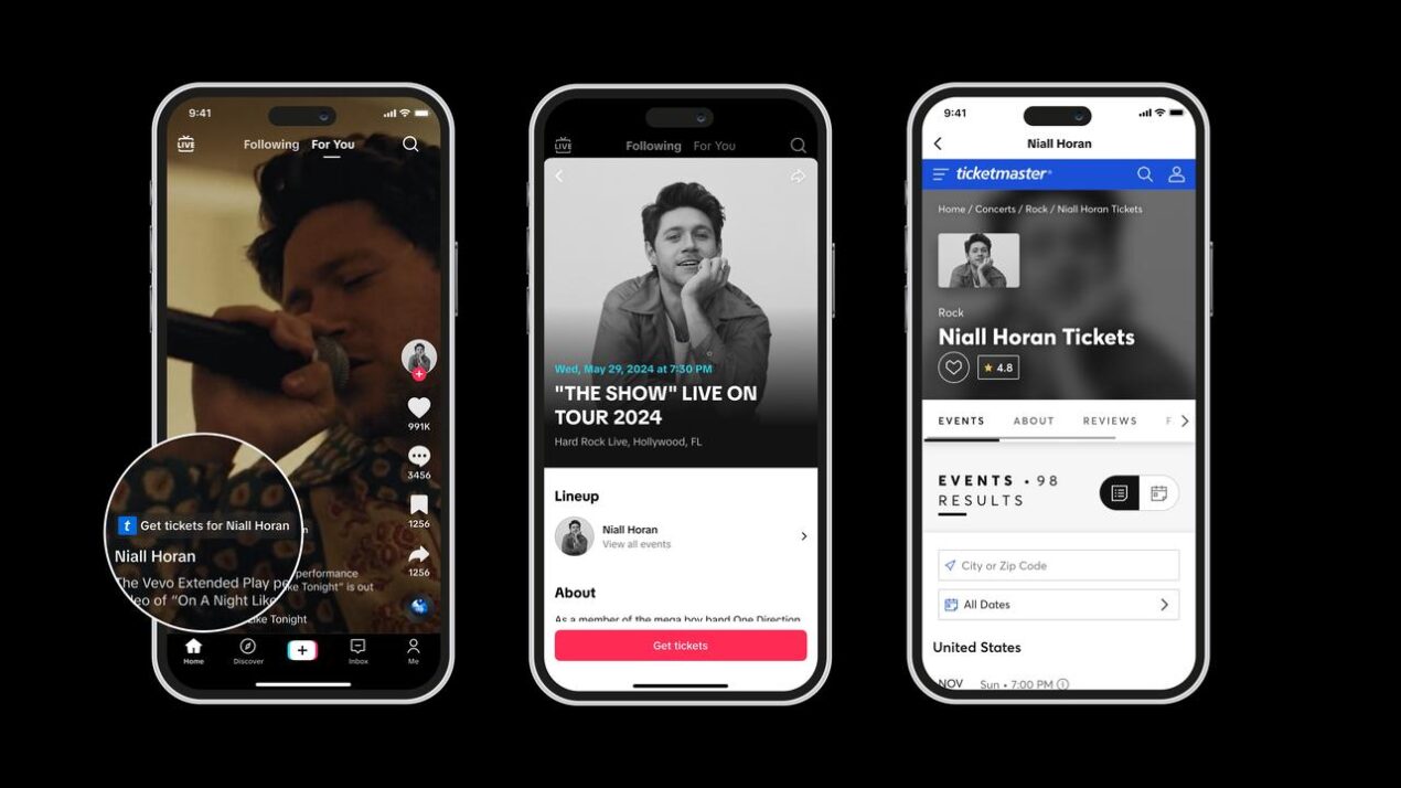Comprare i biglietti dei concerti tramite TikTok: ora si può fare anche in Italia