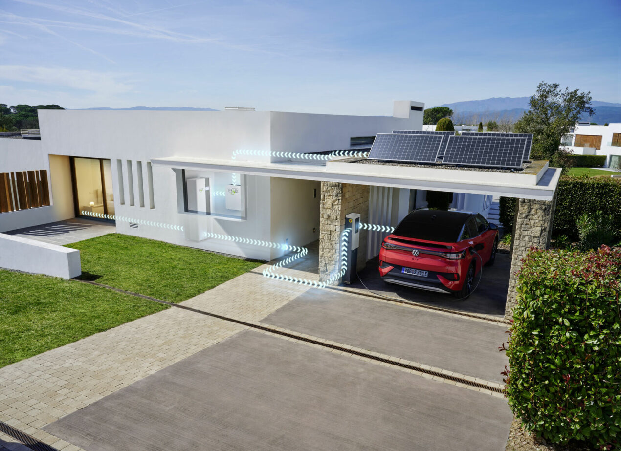 Le auto elettriche di Volkswagen supportano la ricarica bidirezionale