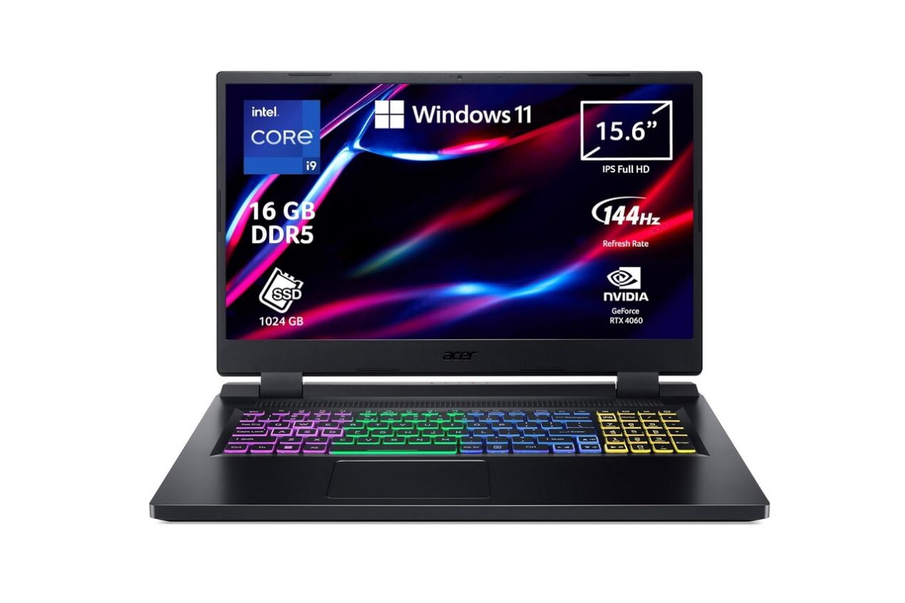 Acer Nitro 5 al prezzo più basso su Amazon: notebook gaming con Core i9 e RTX 4060