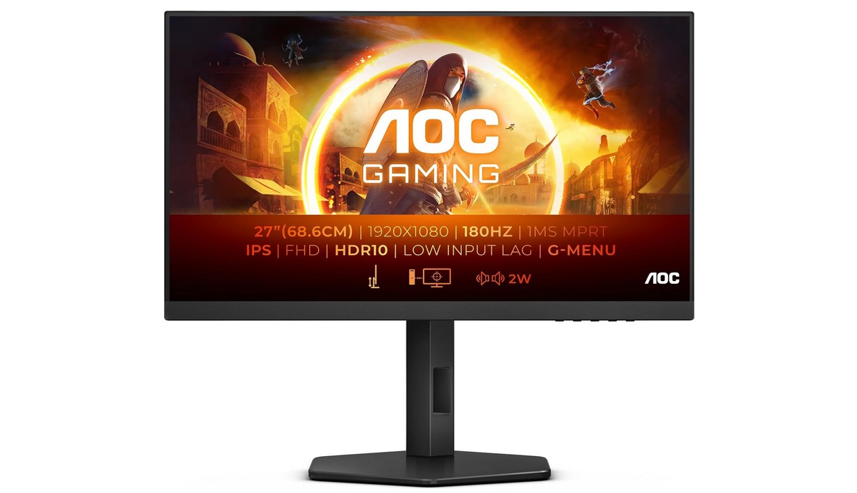 I nuovi monitor gaming AOC G4 da 180 Hz disponibili in Italia, specifiche e prezzi 1