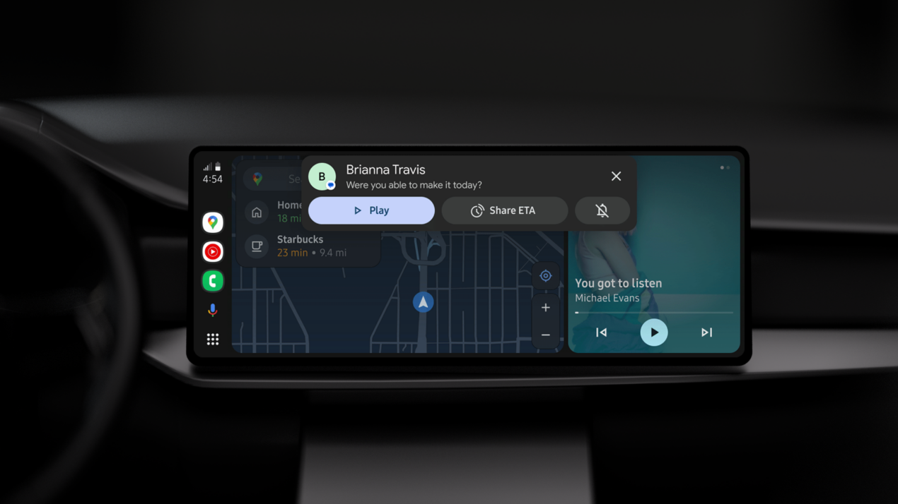 Android Auto è più smart e bello che mai: annunciate diverse novità