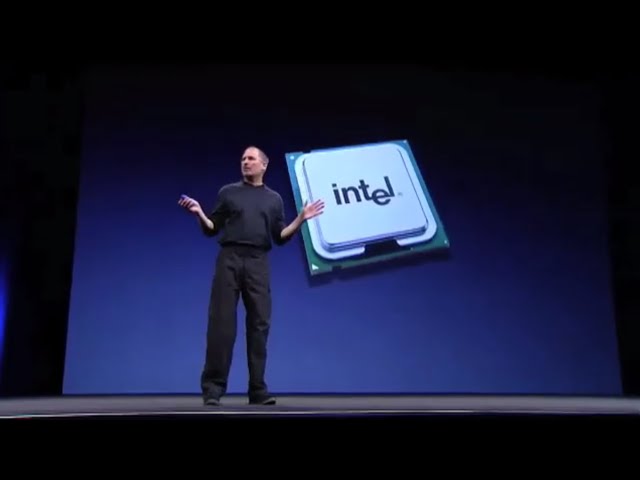 Apple WWDC 2005 Steve Jobs passaggio a Intel