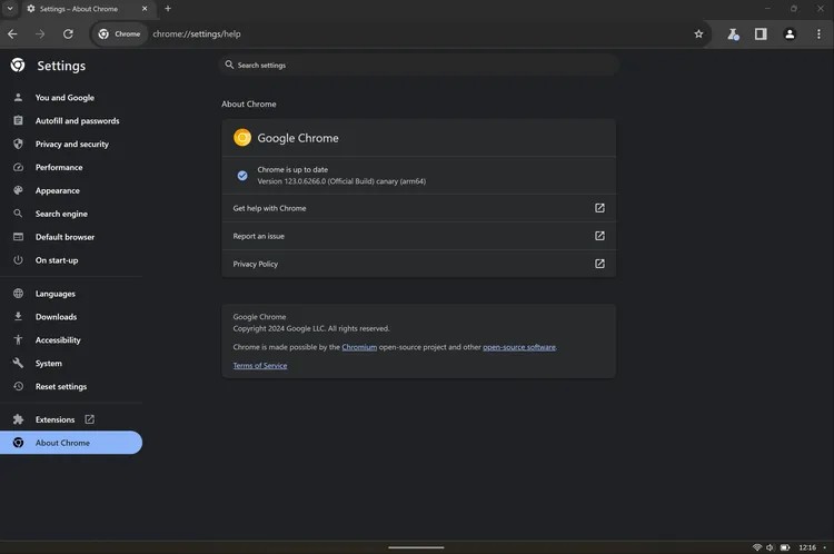 Chrome Windows on Arm