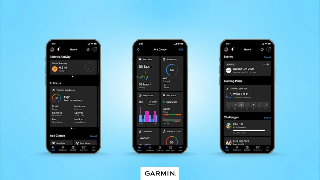 Garmin Connect nuovo look