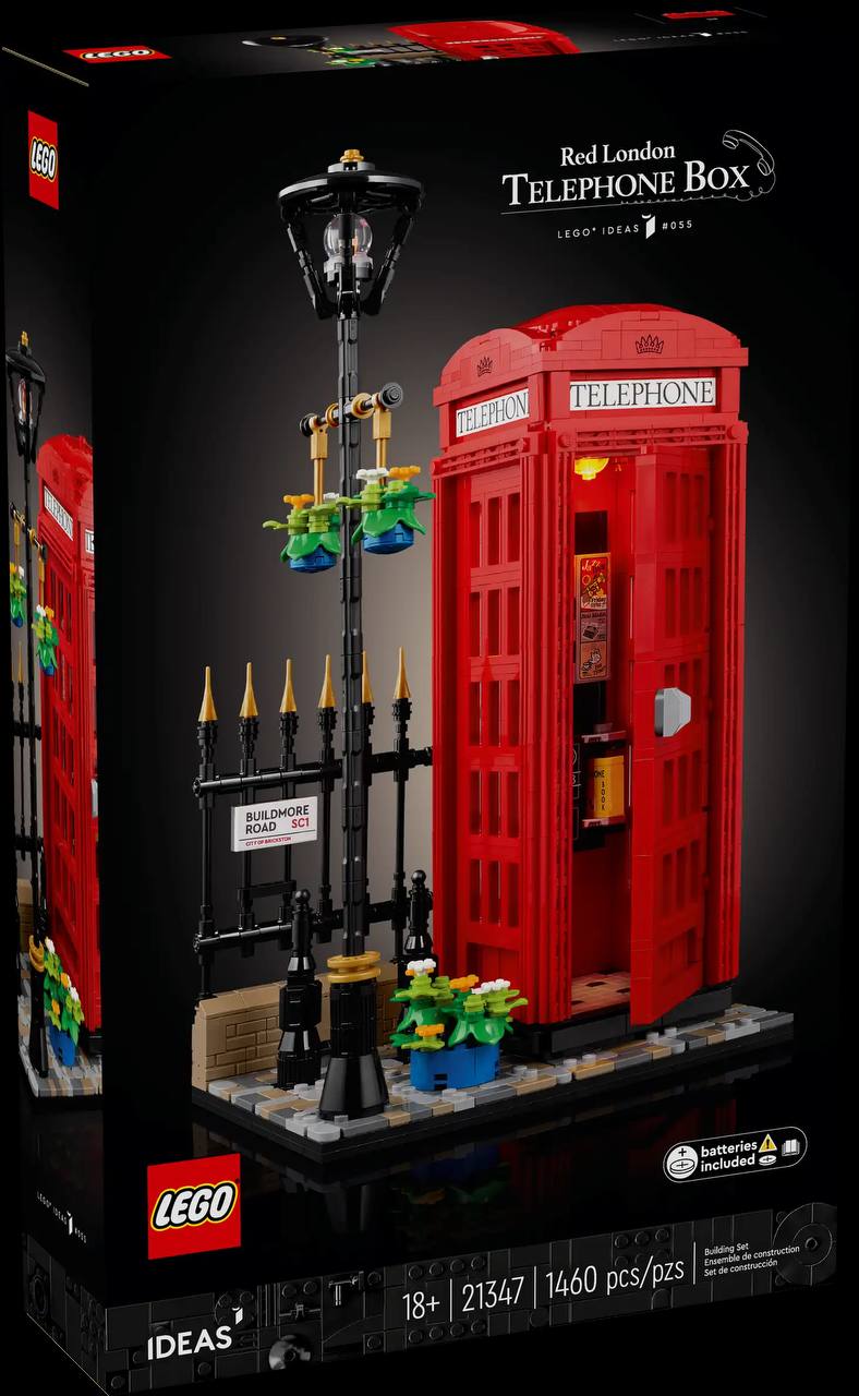LEGO Ideas Cabina Telefonica Rossa di Londra