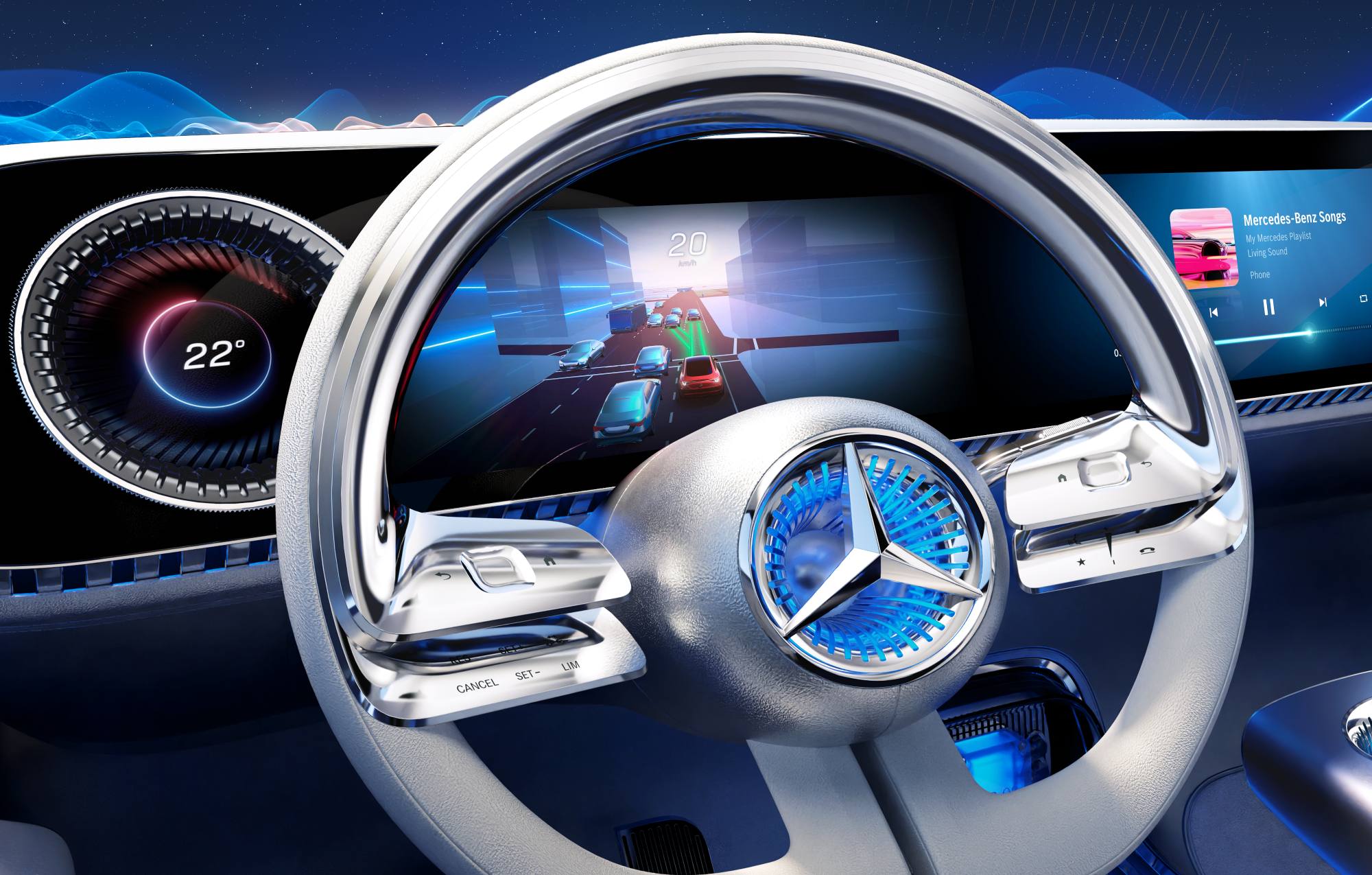 Mercedes navigazione 3D