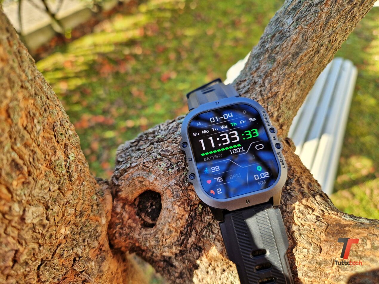 Recensione OUKITEL BT20, uno smartwatch rugged decisamente sorprendente