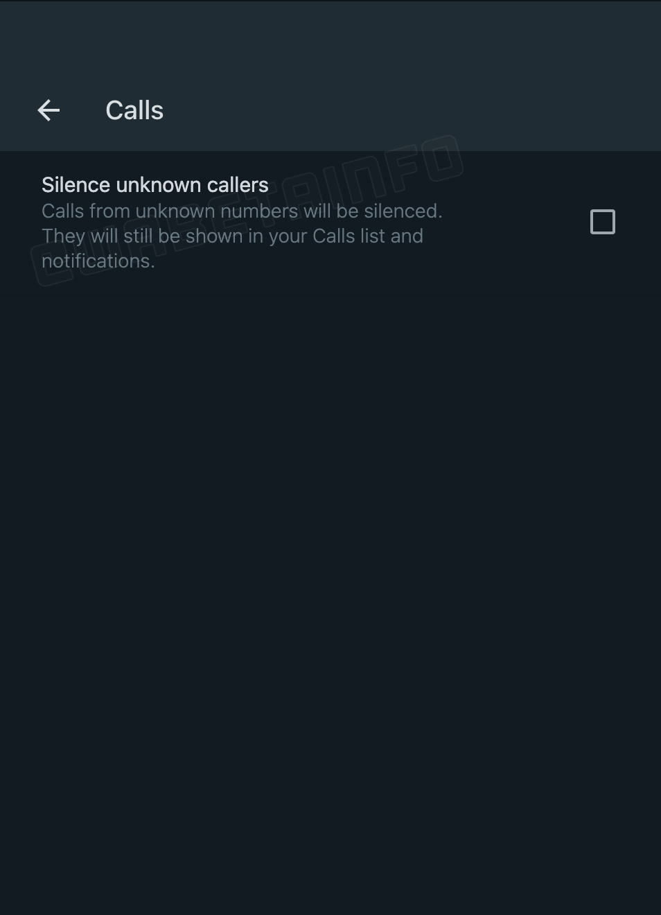 WhatsApp Web test silenziare contatti sconosciuti