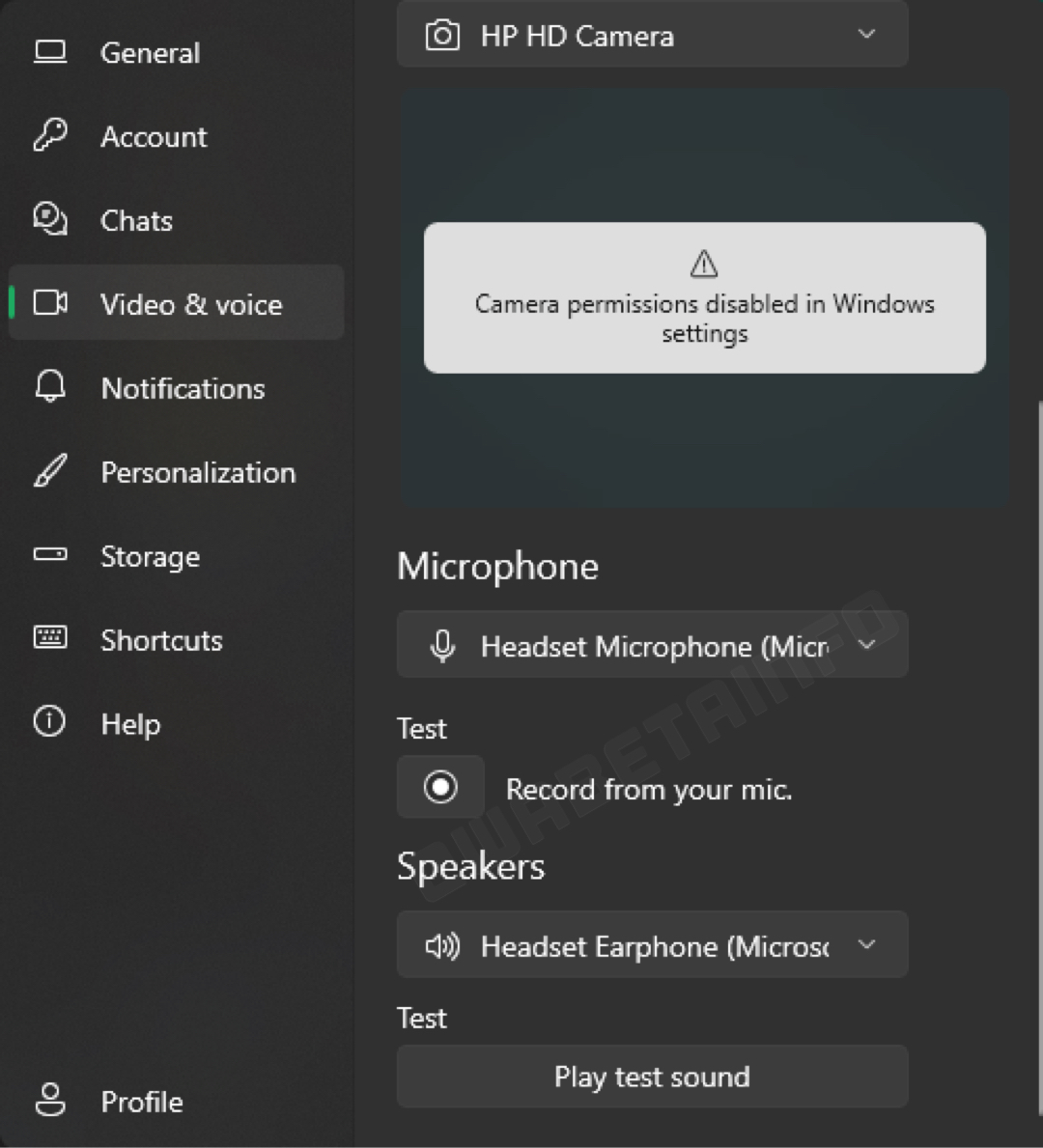 WhatsApp beta Windows nuove opzioni input output