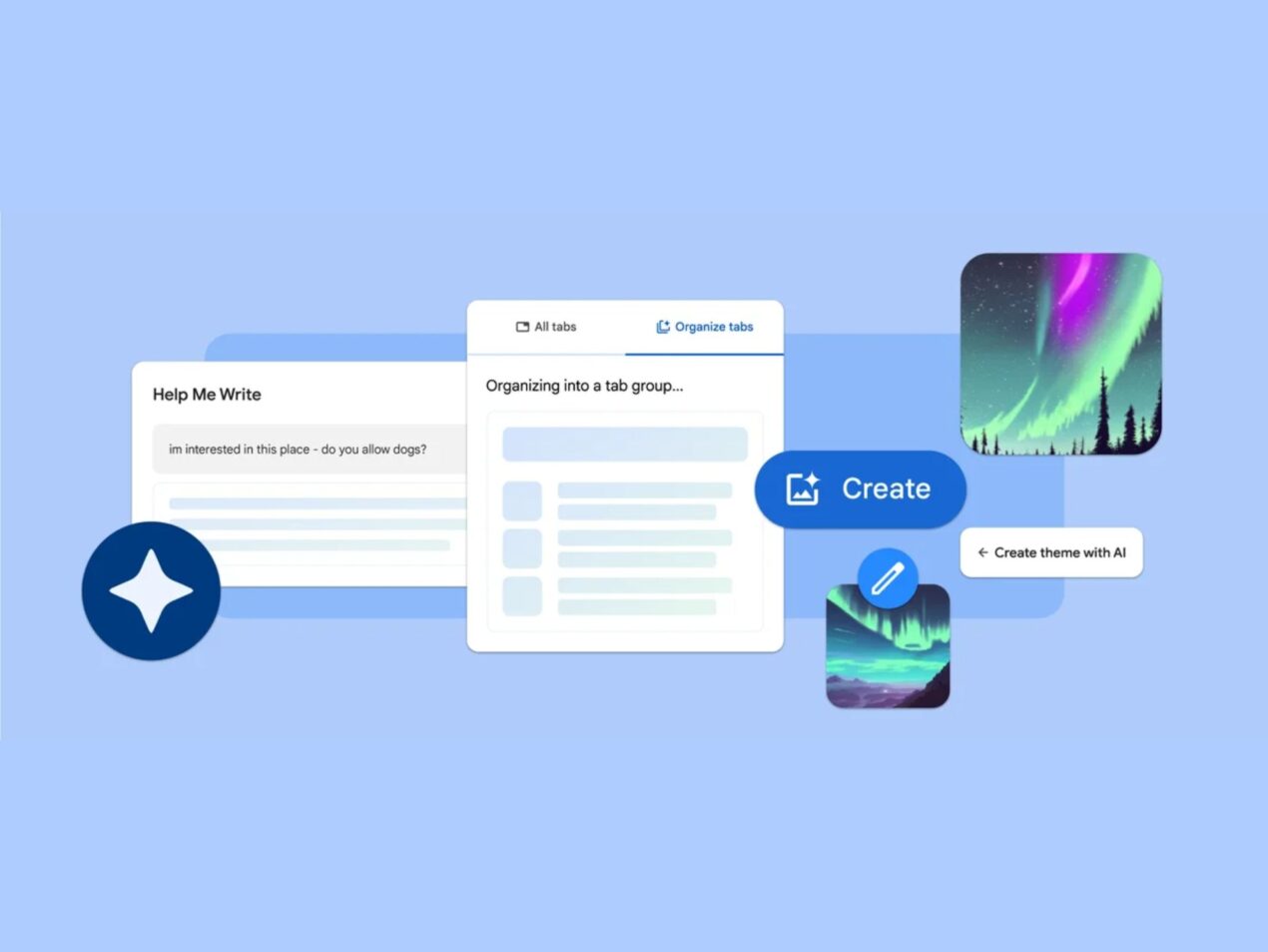 Google ha annunciato tre nuove funzioni IA di Chrome