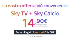 Offerta Sky Calcio + Sky TV